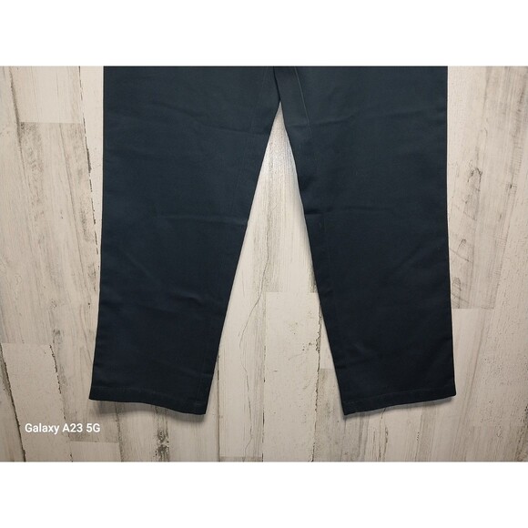 L.L. Bean Classic Fit Wrinkle Free Cotton Chino Navy 10 Regular - Picture 6 of 11